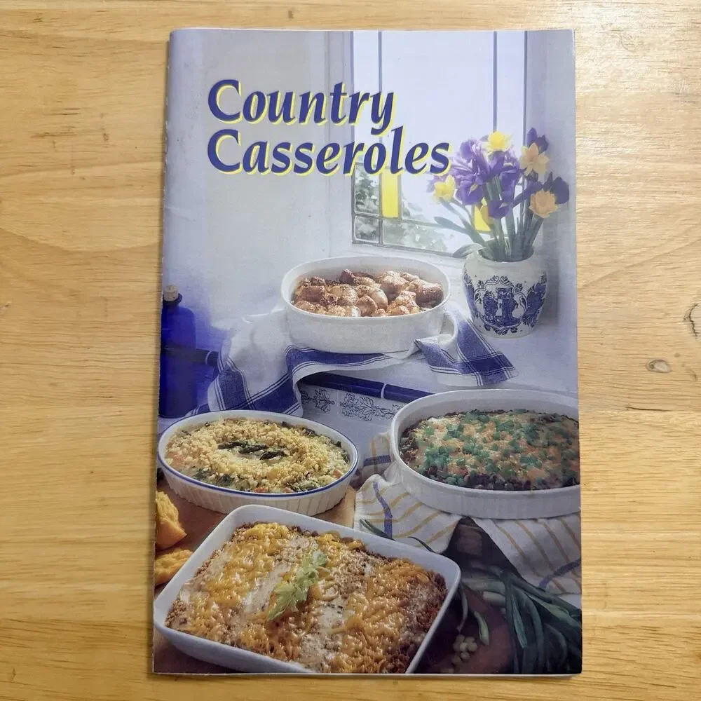 Country Casseroles Vintage Cookbook 1993 Paperback